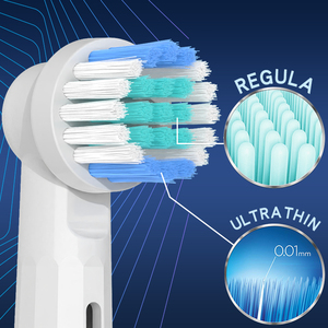 Cepillo de dientes de viaje con alimentación por USB, cabezal redondo blanco ecológico, cabezal de cepillo de dientes reemplazable para uso doméstico, 2 unidades - Product Image 2