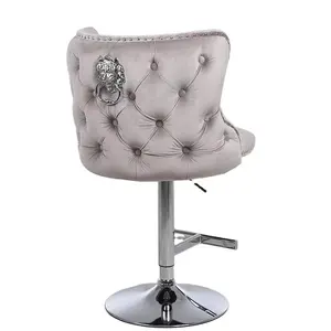 Moderne neue beliebte Barhocker Stuhl möbel Großhandel Indoor Restaurant Commercial Velvet Chair Seat Zum Verkauf