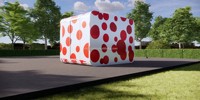 Café mobile de luxe Cabine Apple Maison préfabriquée Cabine modulaire Maison capsule Mini Container Store