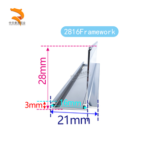 Kim loại nhôm chất lượng cao cho các giải pháp thiết kế đồ họa của hệ thống HVAC sử dụng cấu hình nhôm cho lỗ thông hơi điều hòa không khí - Product Image 2