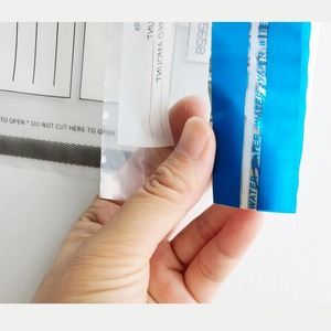 Sac de sécurité inviolable à usage douanier sac à gousset latéral pour l'emballage de la gomme à mâcher en gelée de lait avec verrouillage <span class=keywords><strong>des</strong></span> preuves secrètes - Product Image 5