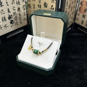 Bracelet en jadéite birmane naturelle de qualité A, bracelet cylindrique en jade de haute qualité, <span class=keywords><strong>bijoux</strong></span> en jadéite birmane pour femmes (avec certificat) - Product Image 6