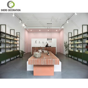 Suministro profesional de muebles para el cuidado de la piel, escaparate de tienda de cosméticos personalizado, mostrador moderno para el cuidado de la piel para diseño de interiores de tienda - Product Image 4