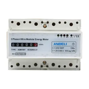 ANDELI ADM100T 5-30A Three Phase digital energy meter