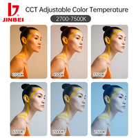 JINBEI EFT-551 – bâton de lumière Portable bicolore, lumière de photographie vidéo LED pour le Streaming en direct Selfie