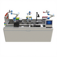 Ligne de formation en fabrication intelligente pilotée par l'IA avec robots collaboratifs et déploiement local de LLM pour l'éducation de l'Industrie 4.0