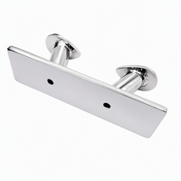 Borne d'amarrage marine SS316 de 6 à 12 pouces, double borne d'amarrage en acier inoxydable pour yacht, accessoires de pont de qualité club nautique et marina