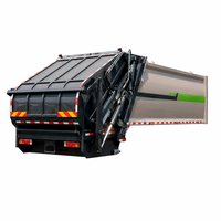 Camion compacteur à ordures diesel 20-22cbm avec grande capacité, norme d'émission Euro 6, transmission 6x4 pour la gestion des déchets urbains