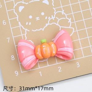 Halloween dibujos animados lindo cráneo cabeza calabaza caramelo fantasma encantos caja del teléfono basura decoraciones Diy zapatos flores accesorios para el cabello - Product Image 3