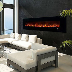 <span class=keywords><strong>Faux</strong></span> bois de chauffage électrique à led, en fibre personnalisable, multicolore, flamme, décoration - Product Image 3