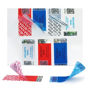 Tùy chỉnh in ấn Làm xáo trộn bằng chứng con dấu an ninh Sticker CuộN ba chiều Bảo hành làm mất hiệu lực Nhãn dán nhãn - Product Image 4