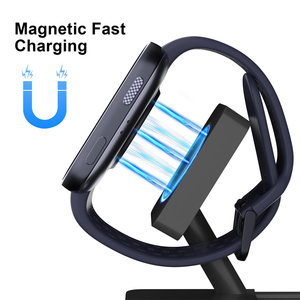 Base de Carga Magnética USB Negra de <span class=keywords><strong>3</strong></span>.<span class=keywords><strong>3</strong></span> Pies para Relojes Inteligentes <span class=keywords><strong>Amazfit</strong></span> GTR 4, <span class=keywords><strong>GTS</strong></span> 4, <span class=keywords><strong>3</strong></span>, T-Rex2, Cables de Carga - Product Image 2