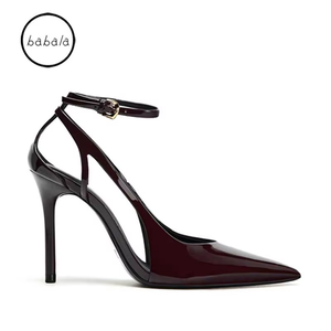 <span class=keywords><strong>BABALA</strong></span> Zapatos de Tacón Alto con Punta Abierta para Mujer, Finos, de Verano, con Correa de Hebilla, a la Moda, para Uso Diario, Tallas Grandes, Fabricante OEM ODM, Venta al Por Mayor - Product Image 4