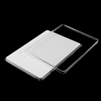 Étui pour pièces de monnaie plaqué or 24 carats scellé par soudage ultrasonique Médaille Jeton Barres d'argent Porte-objets avec EVA blanc
