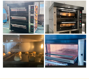 Forno a piani di alta qualità per pane con funzione vapore e piano in pietra, vassoio 400x600mm |   Forno a piani per pane - Product Image 5