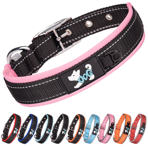 <span class=keywords><strong>Collar</strong></span> para Mascotas Popular en Amazon, <span class=keywords><strong>Collar</strong></span> de Nailon Reflectante de Tela de Buceo, <span class=keywords><strong>Collar</strong></span> Transpirable para Perro - Product Image 2