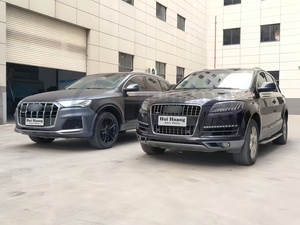 Parachoques de coche para <span class=keywords><strong>Audi</strong></span> <span class=keywords><strong>Q7</strong></span> 2005 2006 2007 2008 <span class=keywords><strong>2009</strong></span> 2010 2011 2012 2013 2014 2015 Año cambiado a modelo <span class=keywords><strong>Q7</strong></span> con rejillas de parachoques - Product Image 2