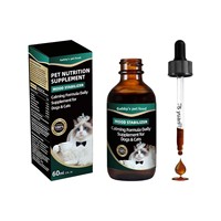 Gouttes Sédatives OEM/ODM pour Chiens et Chats – Complément Anti-Anxiété pour Apaiser l'Humeur – Flacon Compte-gouttes 130mg – Stabilisateur d'Humeur