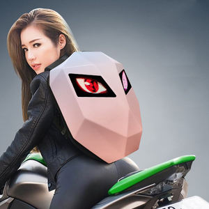 Mochila Led Iron Man Rosa, Estilo Deportivo, para Motociclistas, con Forro de PVC, para Viajes al Aire Libre, Bolsa Publicitaria Digital - Product Image 1