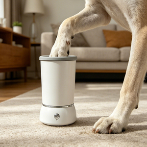 Limpiador y Masajeador Automático de Patas para Perros Vaso de Silicona Suave para Desechos de Mascotas Lavador de Patas de Plástico Sostenible para Perros y Gatos - Product Image 5