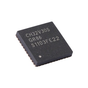 Circuitos Integrados ICMICRO IC CH32V305GBU6 QFN28 CH32V305 MCU de 32 bits, 144MHz, 256KB Flash, Chip QFN28 - Product Image 1
