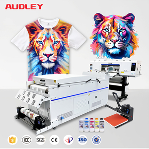 Imprimante DTF pour T-shirts 4 I3200 avec machine de transfert thermique et sécheur agitateur 600 mm, encre blanche, état neuf, 4 dimensions d'impression - Product Image 1