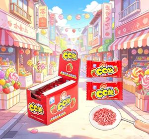 Caramelos de gelatina de frutas halal saludables al por mayor, <span class=keywords><strong>dulces</strong></span> de gelatina suave con sabor a frutas mixtas, <span class=keywords><strong>dulces</strong></span> de fudge novedosos, compatibles con OEM - Product Image 1