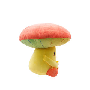 Kinqee OEM kustom mainan mewah 10-20cm boneka katun boneka hewan jamur kustom boneka lembut karakter Anime boneka mewah - Product Image 5