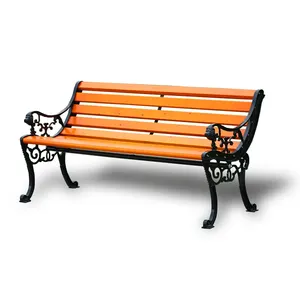 MARTES SZ1501 Premium Quality Patio Park Garden Bank Silla para dos o tres personas para Villa School Park Use Asiento de Banco de madera