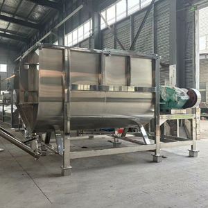 Mezcladora de Cinta Espiral Doble Personalizada de 1, 2, 5 y 10 Toneladas para Polvo Químico Seco, Mezcladora de Polvo de Carbonato de Zinc - Product Image 1