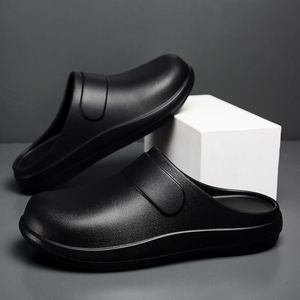 Poids léger pour semelles épaisses femmes sabots antidérapants soins infirmiers chaussures médicales en <span class=keywords><strong>plastique</strong></span> rembourré EVA pantoufles légères pour hommes - Product Image 3