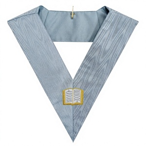 Accesorio de Iglesia para Adultos, Collar de Oficial de Regalia Masónica, Ropa de Orador de Rito Moderno Francés, Unisex - Product Image 1