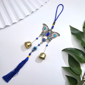 Campana a Vento in Metallo Ottone per Arredamento Casa, Personalizzabile, Placcata in Argento e Oro, Campane a Vento Commemorative - Product Image 1