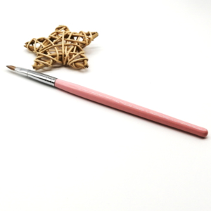 Pinceau à ongles 3D rose 100% Kolinsky Sable, manche antidérapant, OEM, pour la création de motifs d'ongles, le dessin, la peinture, le nail art, pinceau de manucure - Product Image 4