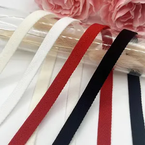 Custom ribbon 38 mm, 25 mm three color stripe pattern polyester woven belt PP ribbon for bag clothing