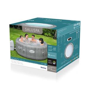 Bain à remous <span class=keywords><strong>gonflable</strong></span> Bestway Design en forme de bateau <span class=keywords><strong>Lay</strong></span>-<span class=keywords><strong>z</strong></span>-<span class=keywords><strong>spa</strong></span> Siena Airjet, nouveau centre de relaxation autoportant - Product Image 5