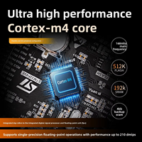Placa de Desarrollo STM32F407VET6 Cortex-M4 168MHz ARM, Placa de Aprendizaje con 512KB de Flash y 192KB de SRAM para Proyectos DIY de Estudiantes