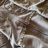 Ensemble de survêtement en coton épais avec rivets, personnalisé par l'usine OEM ODM, pour hommes, deux pièces, sweat-shirt à capuche et pantalon de survêtement pour hommes
