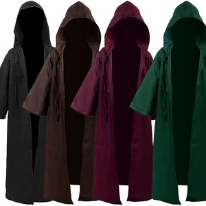 MOTE-MH202 di Halloween abbigliamento Cosplay Samurai <span class=keywords><strong>mantello</strong></span> Anakin Stock festa festa abito da <span class=keywords><strong>strega</strong></span> in tinta unita <span class=keywords><strong>mantello</strong></span> da <span class=keywords><strong>strega</strong></span> - Product Image 6
