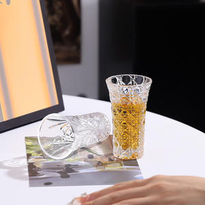 <span class=keywords><strong>Verre</strong></span> à shot <span class=keywords><strong>transparent</strong></span> gravé vintage classique 60 ml en forme de trompette, <span class=keywords><strong>verre</strong></span> à shot de whisky en forme de balle, style cristal gravé, bar à liqueur - Product Image 5