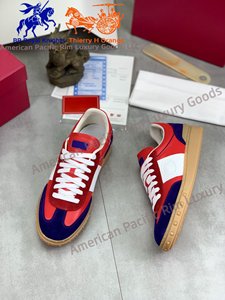 Zapatillas Retro de Caña Baja con Bloques de Color Verde y Rosa, Suela de Goma y Raya Blanca - Product Image 4