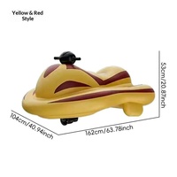 Bateau à moteur gonflable électrique en PVC OEM, jet ski 2 places, bateau de pêche, mini bateau de dérive aquatique, bateau de surf, bateau rapide