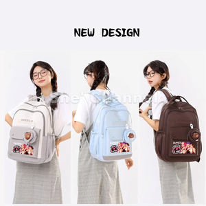 Zaino da donna in stile coreano, leggero, impermeabile, K-POP Hunter, borsa da scuola per ragazze universitarie, borsa da viaggio - Product Image 2