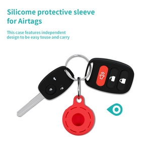 Funda protectora para AirTag, cubierta suave para Apple Tracker, accesorio de funda impermeable - Product Image 5
