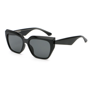 Lunettes de <span class=keywords><strong>soleil</strong></span> surdimensionnées œil-de-chat pour <span class=keywords><strong>femme</strong></span>, monture large, qualité CP, style rétro, protection UV400, personnalisables - Product Image 5