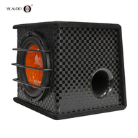 Subwoofer de voiture de bonne qualité VK Q10S 10 pouces DC 12V à bobine simple pour amplificateur, utilisation active, 150W RMS, 50-200Hz, 87-90dB SPL