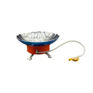 CE Certification Auto-Folding Portable Steel Gas-Fueled Camping Stove For Outdoor Travel And Other Activities