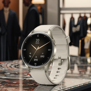 Смарт-часы 2025 года унисекс с элегантным дизайном, Android, GPS, AMOLED, для звонков, мониторинга сердечного ритма, IP68, класса люкс, 5G, трекер сна - Product Image 4