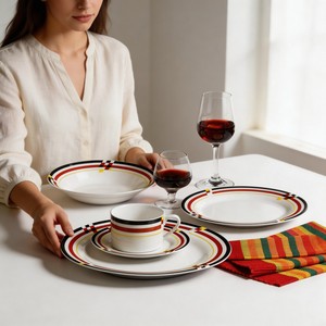 Juego de <span class=keywords><strong>Vajilla</strong></span> de Porcelana Moderna de Alta Calidad Harvit HYPR-A022, Diseño de Última Generación, <span class=keywords><strong>Vajilla</strong></span> China de Guangxi al por Mayor - Product Image 6