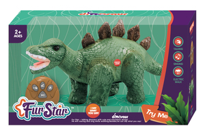 <span class=keywords><strong>Robot</strong></span> de juguete de dinosaurio de peluche con <span class=keywords><strong>control</strong></span> remoto, juguete con animación de sonido ligero - Product Image 6